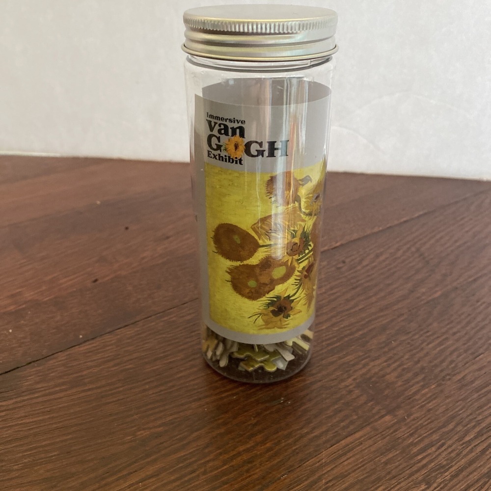 150 PIECE MINI PUZZLE VINCENT VAN GOGH The Sunflower- In Tube -Sealed